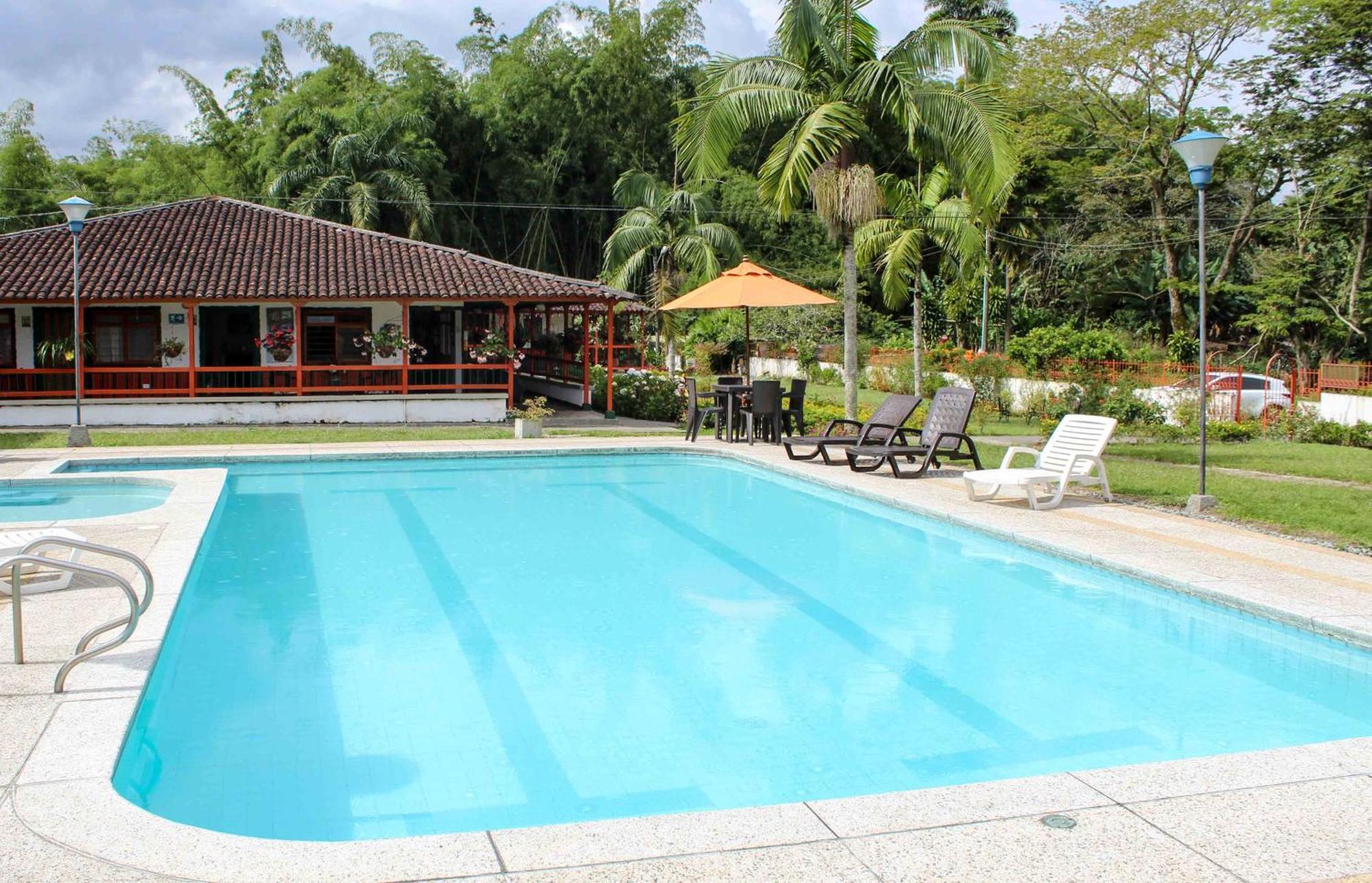 Hotel Campestre La Floresta Puerto Espejo Bagian luar foto